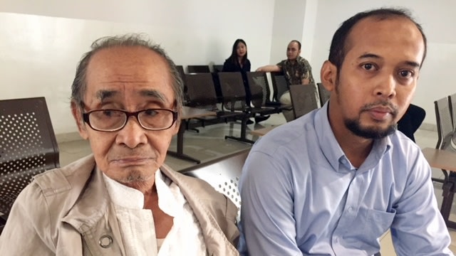 Syamsul Fuad dan kuasa hukumnya. (Foto: Giovanni/kumparan)