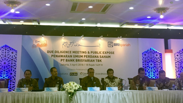 Public Expose IPO BRI Syariah. (Foto: Ema Fitriyani/kumparan)