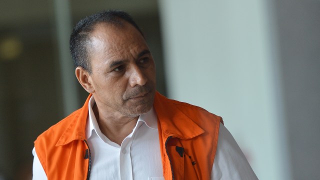 Pemeriksaan Marianus Sae (Foto: ANTARA FOTO/Wahyu Putro)