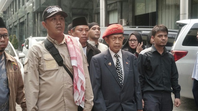 Forum Umat Islam Bersatu laporkan Sukmawati (Foto: Iqbal Firdaus/kumparan)