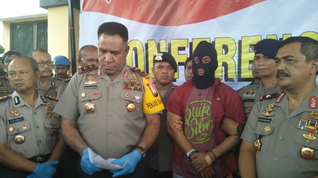 Polisi yang tembak mati adik ipar ditahan. (Foto: Ade Nurhaliza/kumparan)