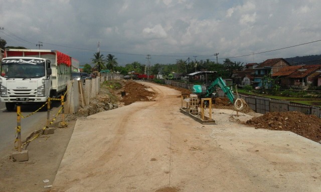  Lebaran 2018, Underpass Karangsawah Brebes Belum Bisa Dilalui