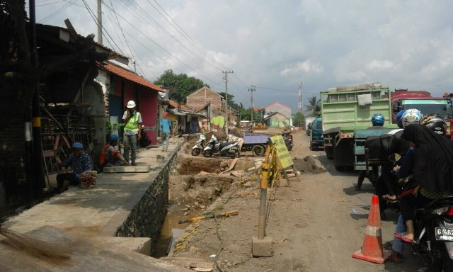  Lebaran 2018, Underpass Karangsawah Brebes Belum Bisa Dilalui (1)