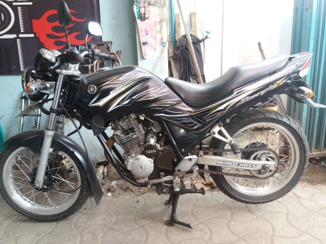 Yamaha Scorpio sebelum di modifikasi (Foto: dok. Central  Classic Custom)