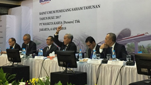 RUPST PT Waskita Karya Tbk. (Foto: Selfy Sandra Momongan/kumparan)