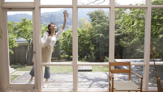 Membersihkan rumah  (Foto: Thinkstock )