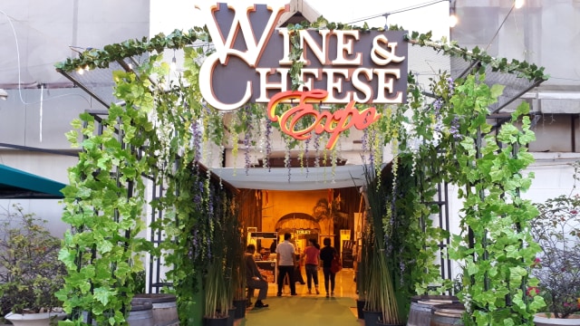 Wine & Cheese Expo 2018. (Foto: Luthfa Nurridha/kumparan)