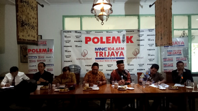 Diskusi Warung Daun, data Facebook di curi. (Foto: Adhim Mugni Mubaroq/kumparan)