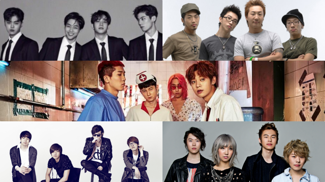 Band rock Korea. (Foto: Berbagai sumber.)