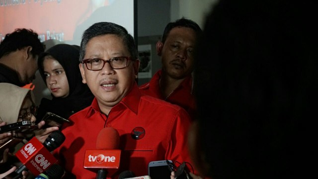 Sekjen PDIP Hasto Kristiyanto. (Foto: Iqbal Firdaus/kumparan)