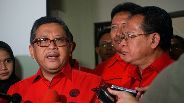 Sekjen PDIP Hasto Kristiyanto. (Foto: Iqbal Firdaus/kumparan)