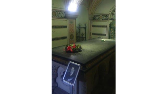 Suasana di dalam musoleum Daniel O'Connell (Foto: Dok. Pribadi)