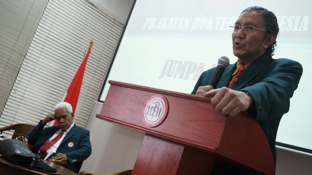 Ketua Umum IDI Prof. Dr. I. Oetama Marsis (Foto: Jamal Ramadhan/kumparan)