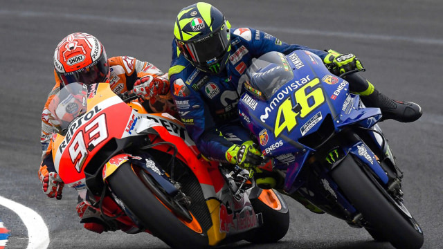 Insiden Marquez vs Rossi di GP Argentina (Foto: Dok. MotoGP)