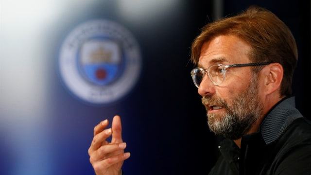 Klopp di sesi konferensi pers Liga Champions. (Foto: Reuters/Jason Cairnduff)