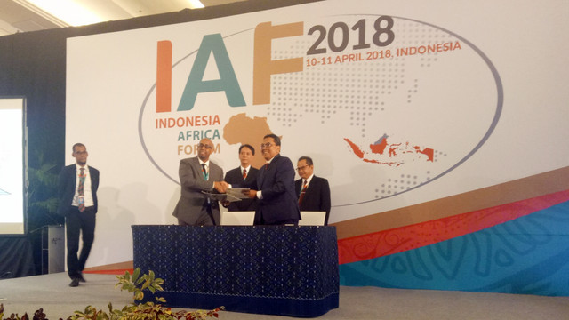 MoU PT Pelabuhan Indonesia II dan Djibouti Ports. (Foto: Andreas Gerry/kumparan)