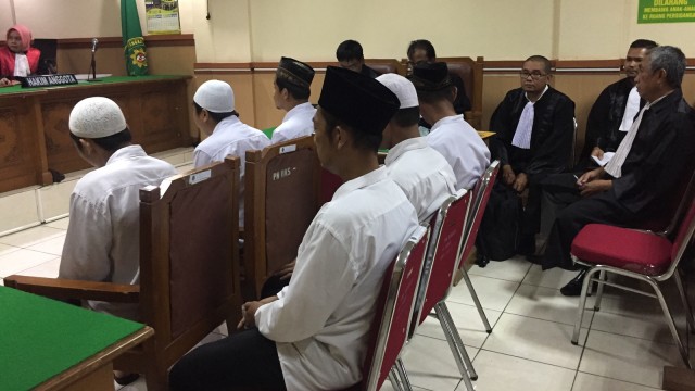 Sidang Pembakaran Pencuri Amplifier Mushola (Foto: Fachrul Irwansyah/kumparan)