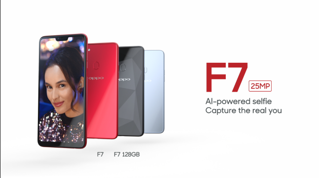 Ponsel Oppo F7. (Foto: Oppo Indonesia)