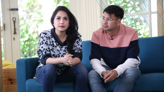 Nagita Slavina dan Raffi Ahmad di kumparan (Foto: Iqbal Firdaus/kumparan)