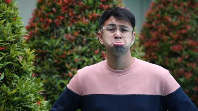 Raffi Ahmad di kumparan Foto: Iqbal Firdaus/kumparan
