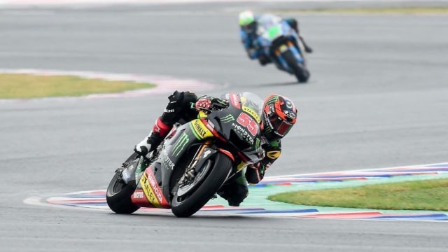 Hafizh di GP Argentina. (Foto: Twitter: Yamaha Tech3)