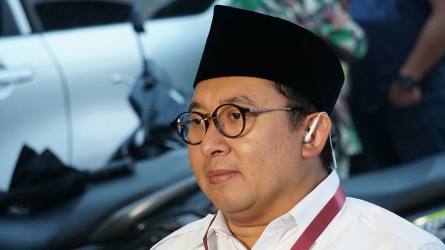 Fadli Zon di Rakornas Gerindra Foto: Jamal Ramadhan/kumparan