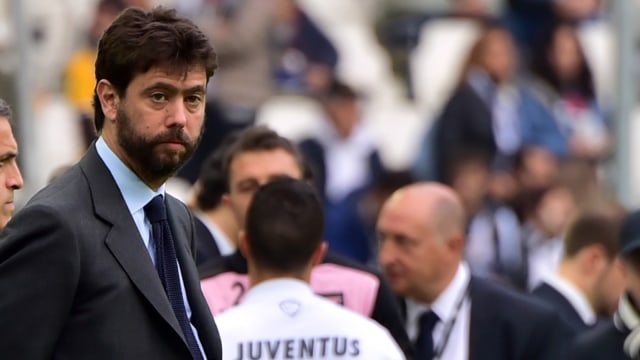 Chairman Juventus, Andrea Agnelli. (Foto: Giuseppe Cacace/AFP)