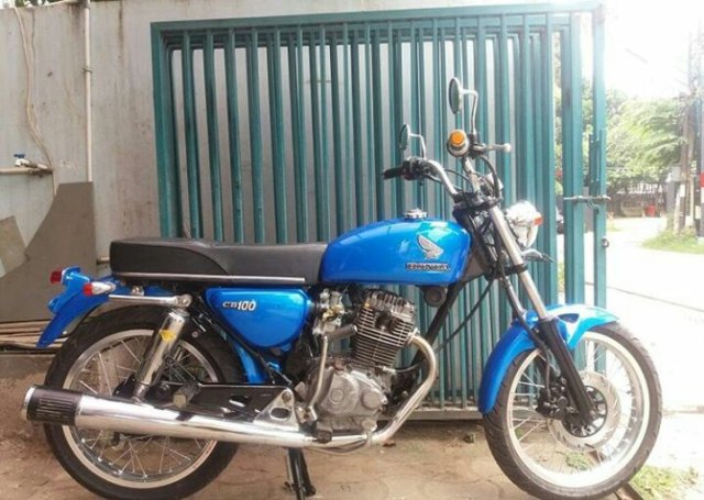 Honda GL Pro bergaya klasik modern (Foto: dok. Central Classic Custom)
