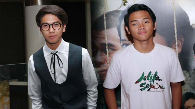 Iqbaal dan Aldi eks Coboy Junior. (Foto: Munady Widjaja)