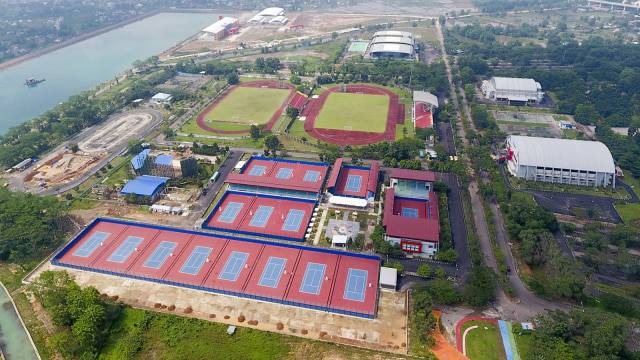Jakabaring Sport City (Foto: Antara/Nova Wahyudi)