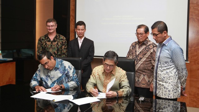 Indika Energy MOU dengan ExxonMobil (Foto: Dok. Indika Energy )
