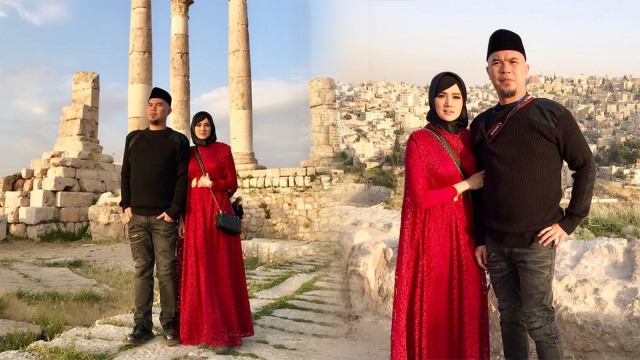 Ahmad Dhani dan Mulan Jameela. (Foto: Instagram @mulanjameela1)