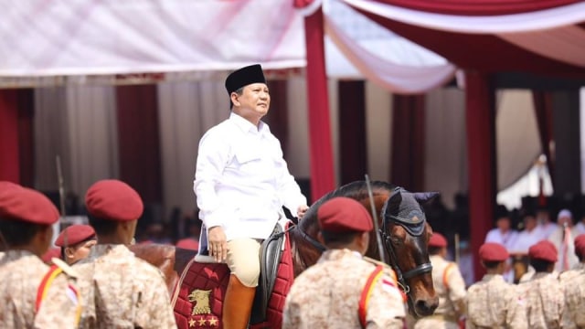 Prabowo Subianto di Rakornas Gerindra (Foto: Dok. Gerindra)