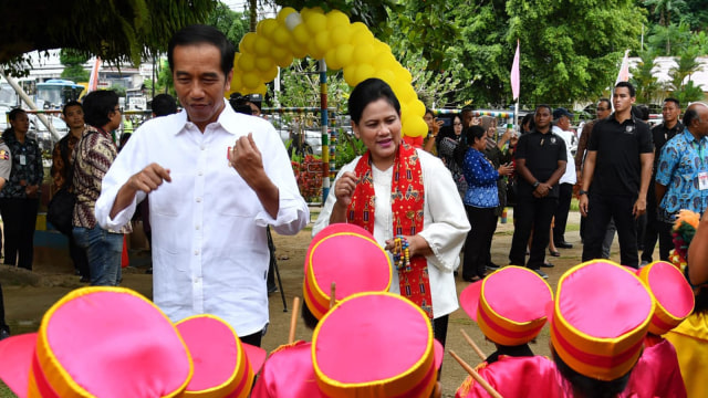 Jokowi Mengunjungi TK di Papua (Foto: Dok. Biro Pers Setpres)