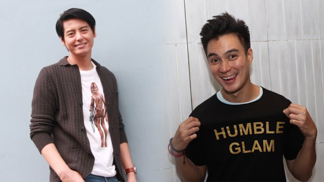Roger Danuarta dan Baim Wong. (Foto: Munady Widjaja)
