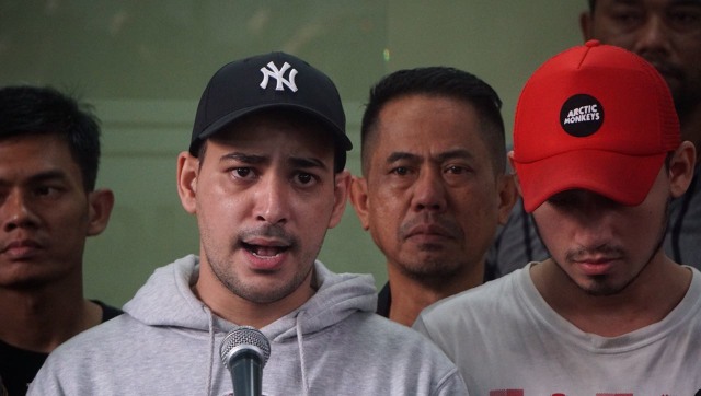 Riza Shahab di Direktorat Reserse Narkoba, PMJ. (Foto: Fanny Kusumawardhani/kumparan)