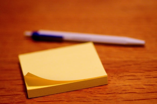 Post-it, Penyemat Hal-hal yang Luput Diingat