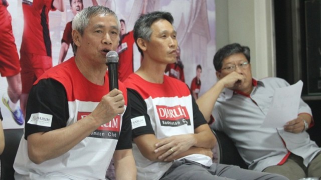 Fung Permadi dan Christian Hadinata. (Foto: PB Djarum)