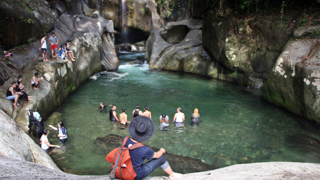 Air Terjun Nyarai, Surga Tersembunyi dari Pedalaman Hutan Gamaran