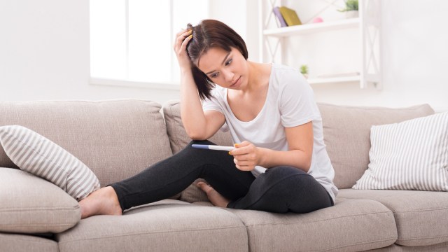 Ilustrasi tes kehamilan. Foto: Thinkstock