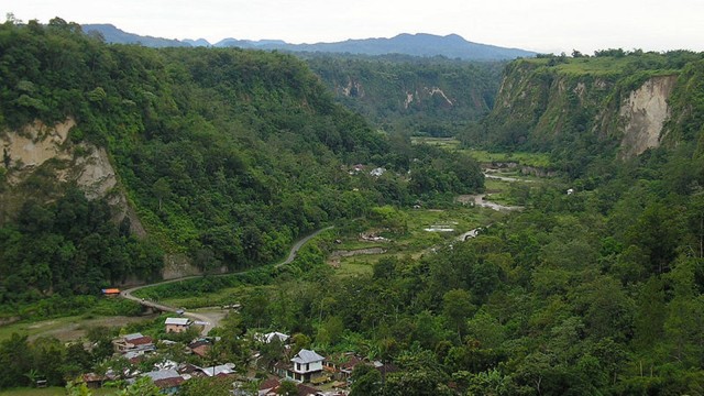 Ngarai Sianok. (Foto: Wikimedia Commons)