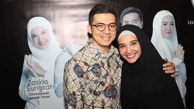 Irwansyah dan Zaskia Sungkar. (Foto: Munady Widjaja)