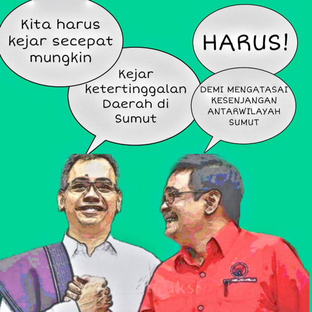 Djarot-Sihar Berkomitmen Kejar Ketertinggalan Sumut Melalui Pembangunan Infrastruktur
