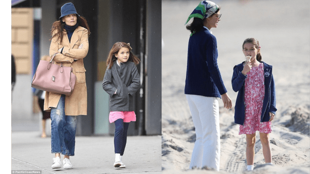 Katie Holmes & Suri Cruise  (Foto: @suricruise.arabic - Instagram )