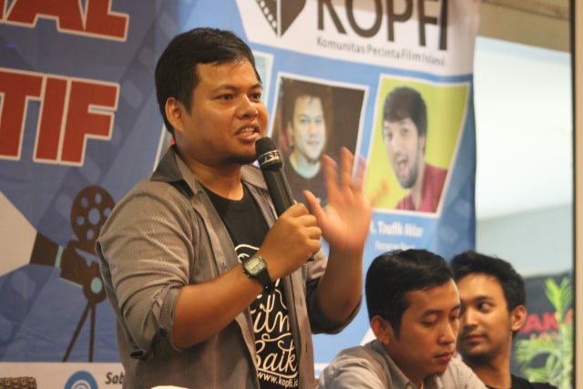 Diskusi Film Milenial, Kharis : Saat Ini Penonton Film Islami Naik dari Tahun ke Tahun
