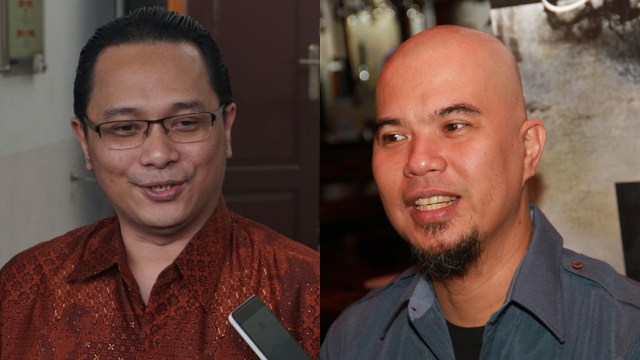 Jack Boyd Lapian dan Ahmad Dhani  (Foto: Munady Widjaja, Garin Gustavian/kumparan)