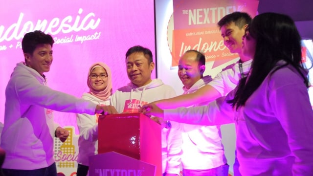 Acara jumpa pers The NextDev 2018. (Foto: Bianda Ludwianto/kumparan)