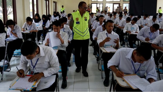 Tes calon taruna Akpol. (Foto: Dok. SDM Polri)