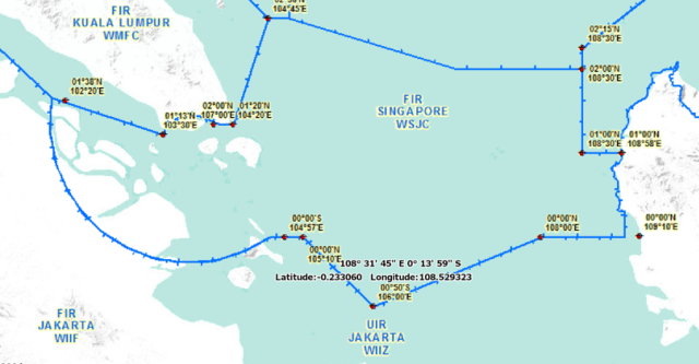 Bagaimana dengan FIR (Flight Information Region) yang dikelola oleh Singapura? 