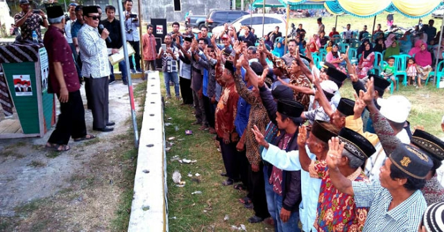 KAMPANYE: Cagub Ali BD berjanji siap mewujudkan Provinsi Pulau Sumawa (PPS) dan menggerakan pembangunan serta perekonomian merata